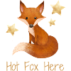 Verträumter Fuchs und Sterne