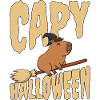 Capybara halloween