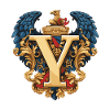 Y Letter Name Crown