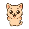 Kitten Kawaii Hug