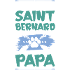Saint Bernard Dogs Dad