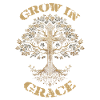 Christian Cross Tree Grow In Grace