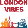 London Vibes Rainbow Skyline