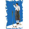 La mode du ski à l’ancienne