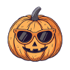 Pumpkin Fun Sunglasses