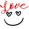 Smiles and hearts