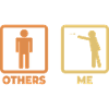 Darter stick figures