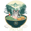 Pho Cat im Ramenbecher