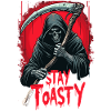 Stay Toasty The Grim Reaper Halloween