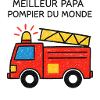 Bester Feuerwehrmann-Vater der Welt