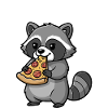 Snack Bandit Raccoon