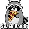 Snack Bandit Raccoon Pizza
