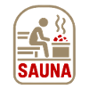 Sauna symbol: warmth, peace and stone