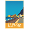 La Playa Poster Valle Gran Rey