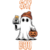 Cuddly Halloween Ghost Camera