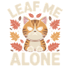 Chat Automne Drôle Laissez-moi tranquille