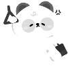 Sleepy Panda Kawaii Tee
