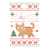 Miaou Noël Pixel Chat