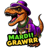 T Rex Carnival Mardi Gras
