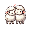 Deux brebis mignonnes Be Kind