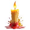 Flammenkuss Kerzenkunst