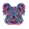 Koala Farbklecks