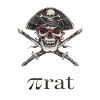 Pirate Skeleton with Glasses