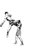 Muay Thai Flying Knee