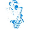 Blue Sax Free Jazz