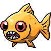 Goldfish Halloween Zombie