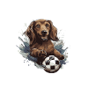 Teckel Chien Teckel Football Sports