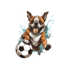 French Bulldog Dog Football
