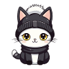 Cat Winter Animal Baby Comic