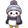 Penguin Winter Animal Baby Comic