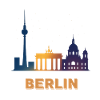 Berlin Skyline Gradient