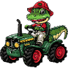 Alligator Tractor Farmer