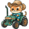 Tracteur agricole Cat