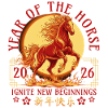 Chinese New Year Year of the Fire Horse 2026