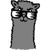 Lama Cool Sunglasses Alpaca Smug Guy