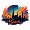 Vienna Capital Austria Silhouette Gift