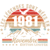 Awesome since November 1981 | November 1981