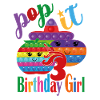pop-it Birthday girl 3