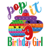pop-it Fille d’anniversaire 9