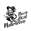 Meowgical Halloween - Spooky Anime Catgirl Witch
