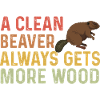 Clean beaver gets more wood