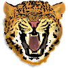 Leopardengesicht Brüllendes Kunstdesign