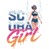 Scuba Girl Diver Design