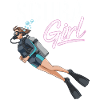 Scuba Girl Diver Design