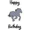 Galloping Horse Silhouette