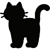 Shadow Cat Silhouette
